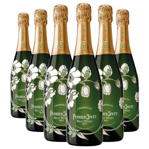 Crate of 6 Perrier Jouet Belle Epoque 2014 75cl